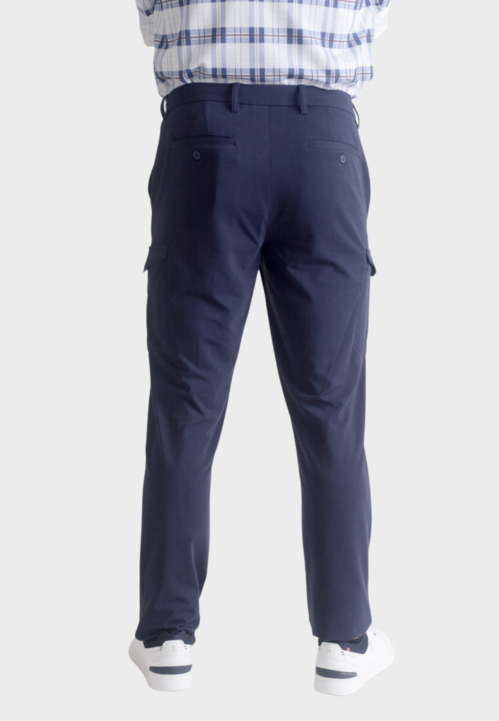 Buki Venture Cargo Pants - Navy — in-use photo
