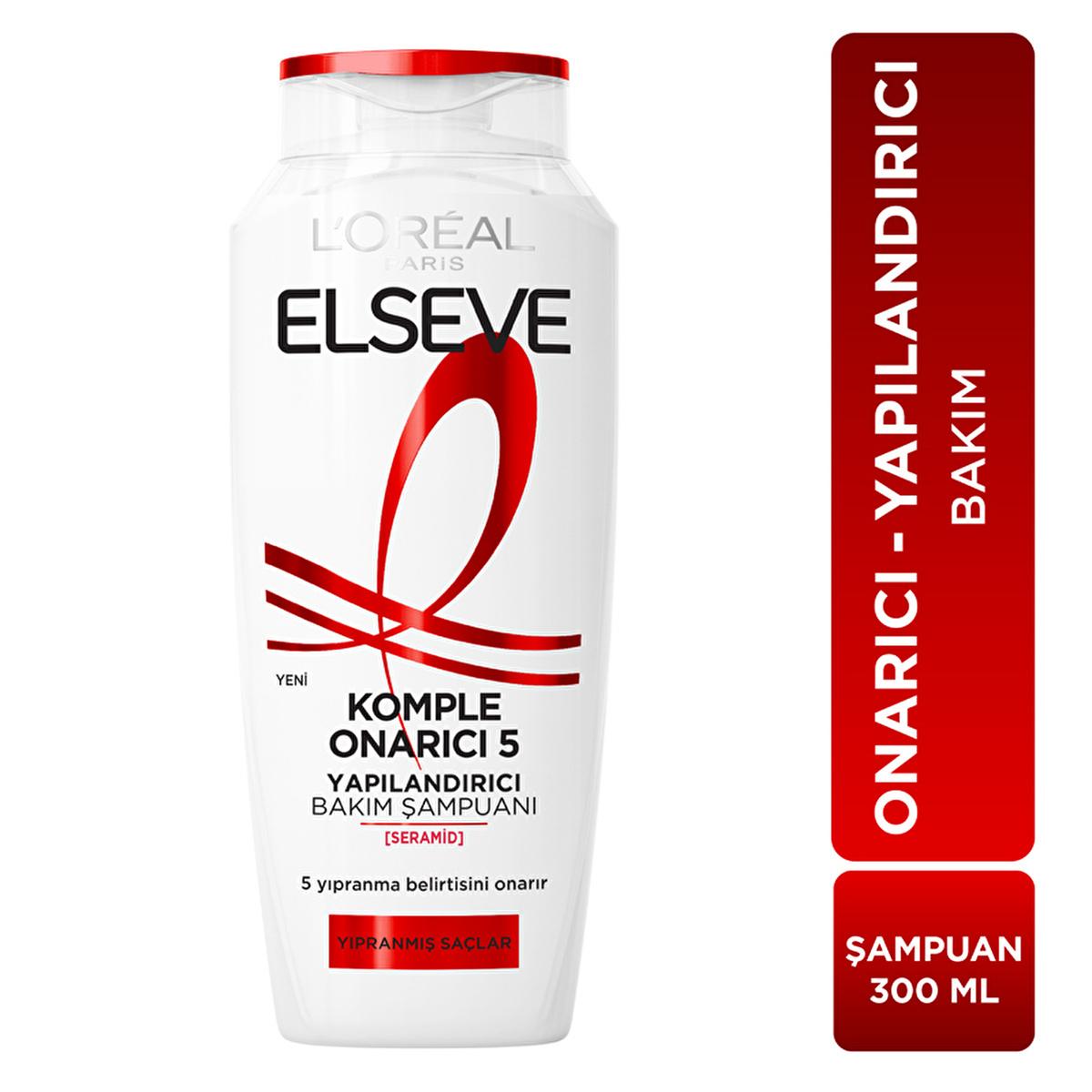 L'Oreal Paris Elseve: Ultimate Hair Repair Shampoo - Ceramide Formula for Damaged Hair, Strengthening & Restructuring, 10.14 fl oz