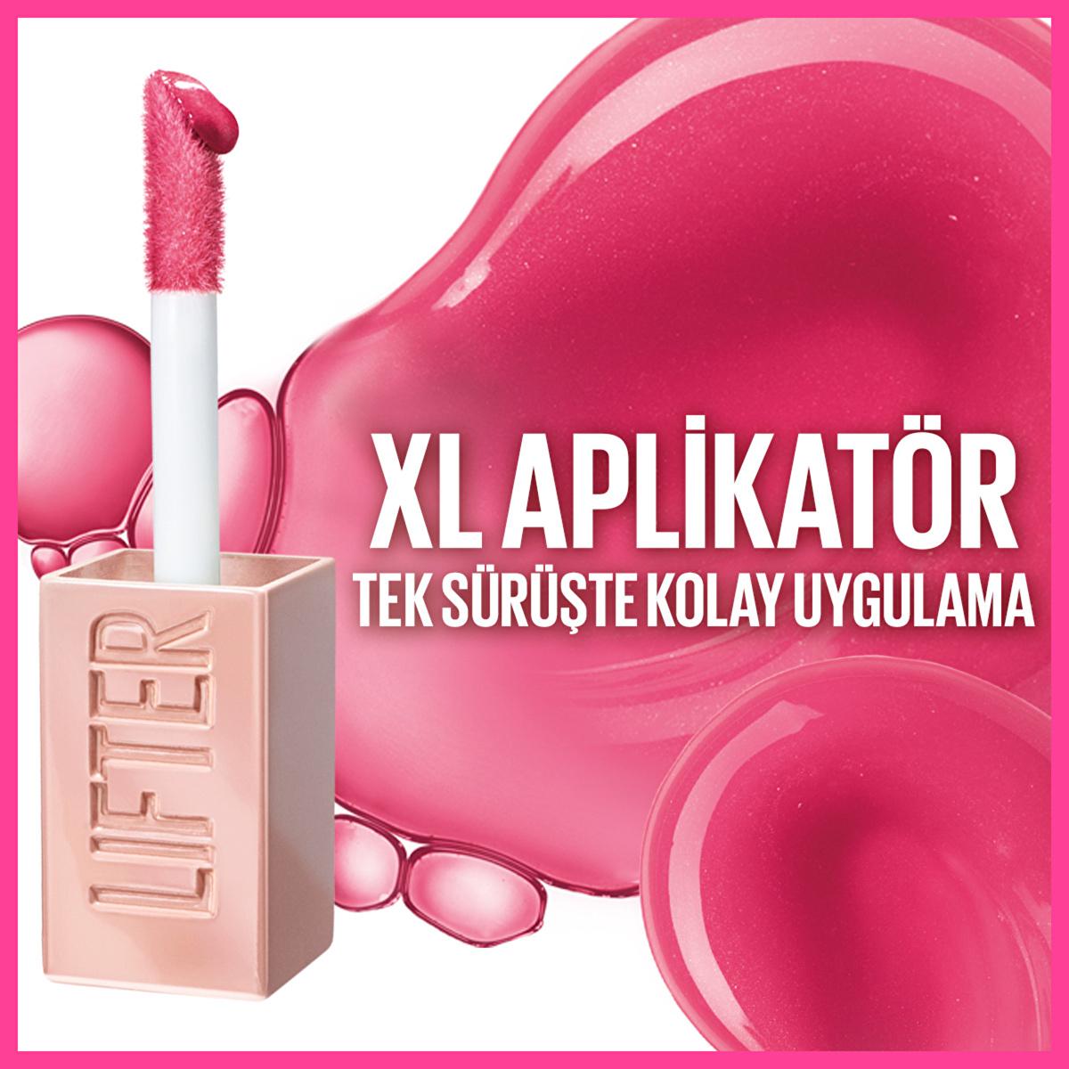 Maybelline New York Lifter Gloss - Hyaluronic Acid Lip Gloss for Moisturizing & Fuller Lips