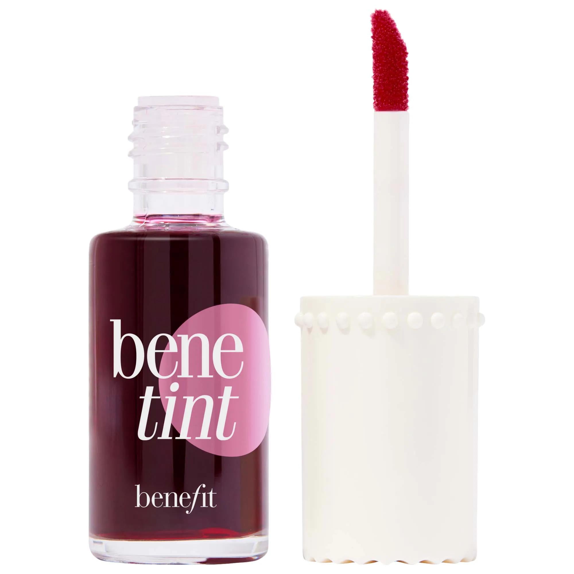 Benefit Benetint: Long-Wearing Lip and Cheek Stain - Transfer-Proof, Buildable Color, Natural Finish