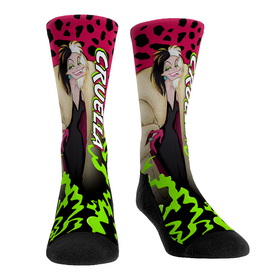 Rock 'Em Socks Disney Villains - Cruella  - Sideplot