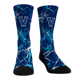 Rock 'Em Socks Villanova Wildcats - Cracked Marble