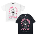 Pasimax Vintage 90s Gold’s Gym Palm Springs T-Shirt - Gold's Gym California Graphic Tee, Old School Bodybuilding Unisex Shirt