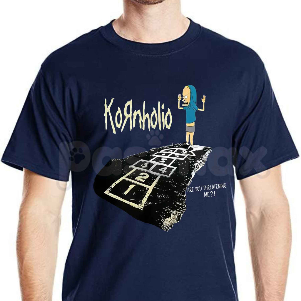 Vintage Kornholio Graphic T-Shirt – Funny Parody Pop Culture Unisex Cotton Tee
