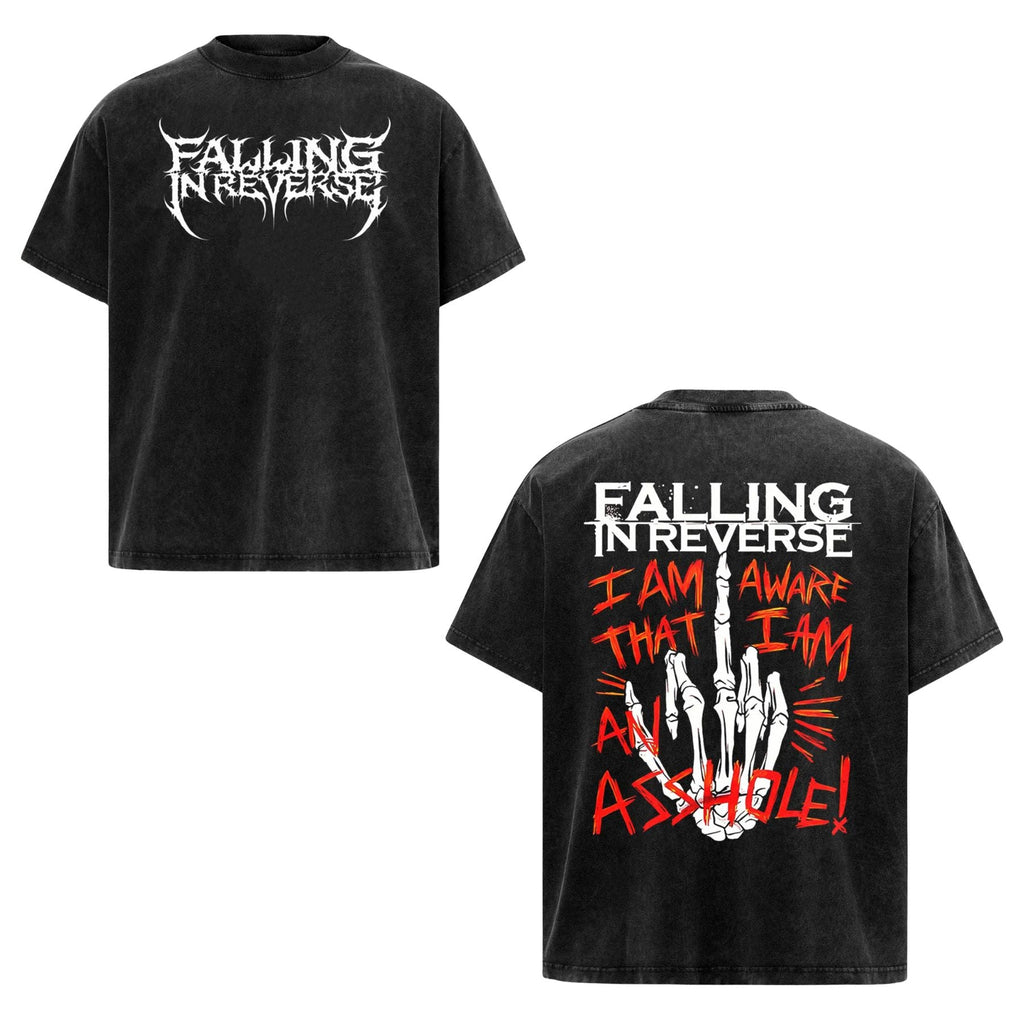 Pasimax Vintage Retro Falling In Reverse T-Shirt — main product shot