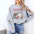 Pasimax Vintage Rudolph the Red-Nosed Reindeer Crewneck – Christmas Sleeve Print Sweatshirt — main product shot