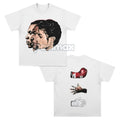 Pasimax Vintage TYSON JORDAN JACKSON T-Shirt - Unisex Big Face Celebrity Tee, Basketball Graphic Shirt — main product shot