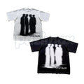 "Virtual Shadow" Street Atmosphere Graphic T-Shirt – Urban Shadow Character Streetwear Tee, Premium 100% Cotton High-Concept Cyber Top, Soft Lived-In Heavyweight Noir Aesthetic Shirt, Made in USA