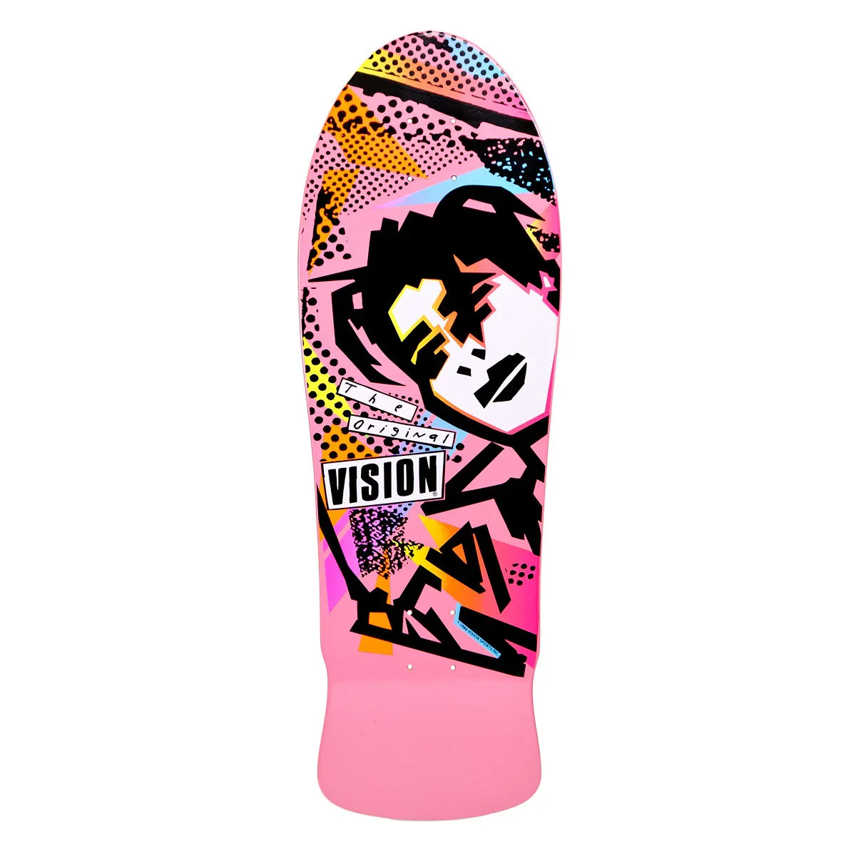 Vision Original MG Skateboard Deck - 10" Pink by Skates USA
