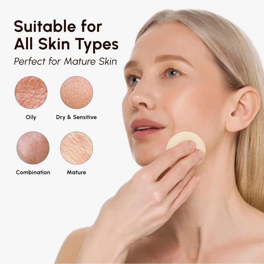 Maree Vitamin C Radiance Pads — in-use photo