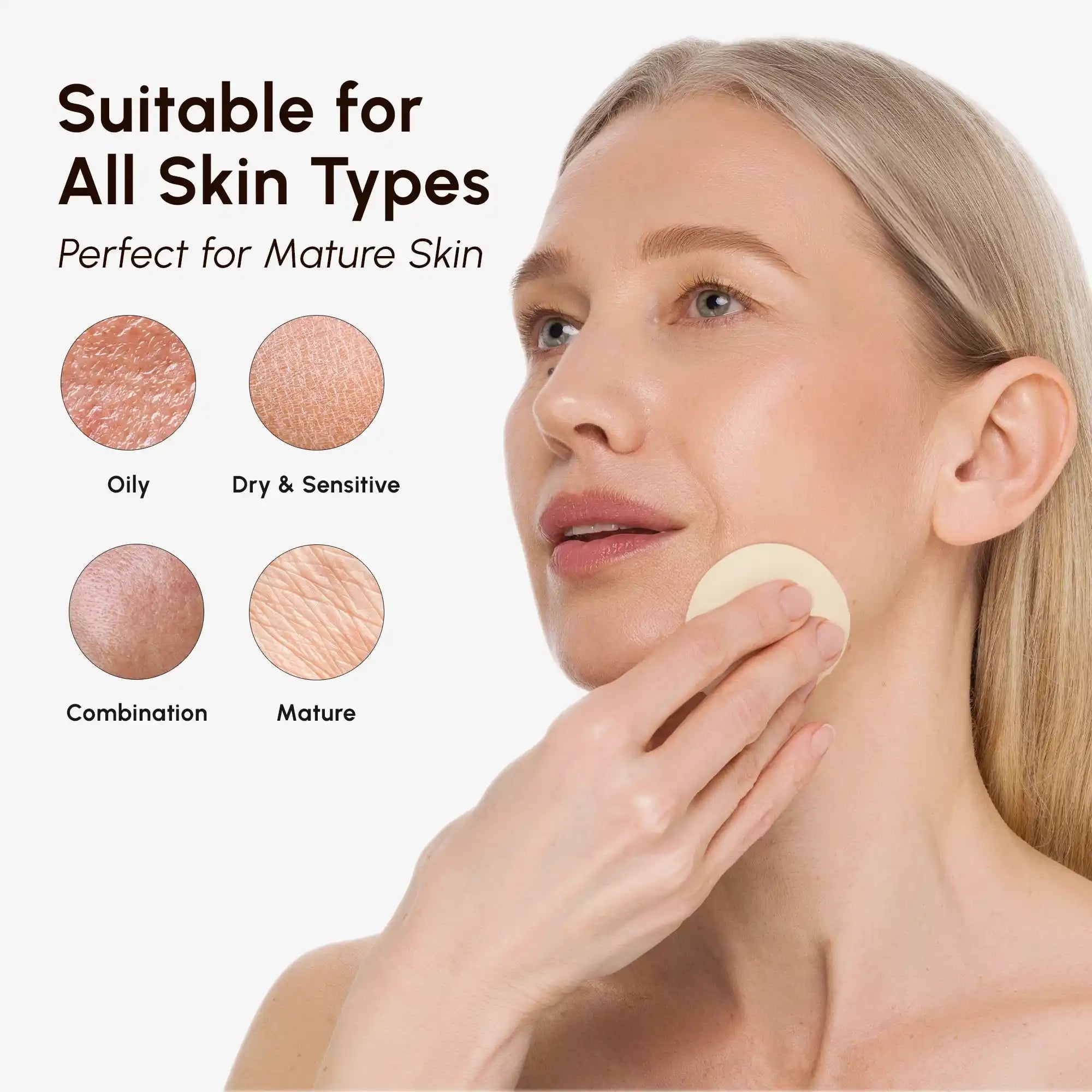 Maree Vitamin C Radiance Pads — in-use photo