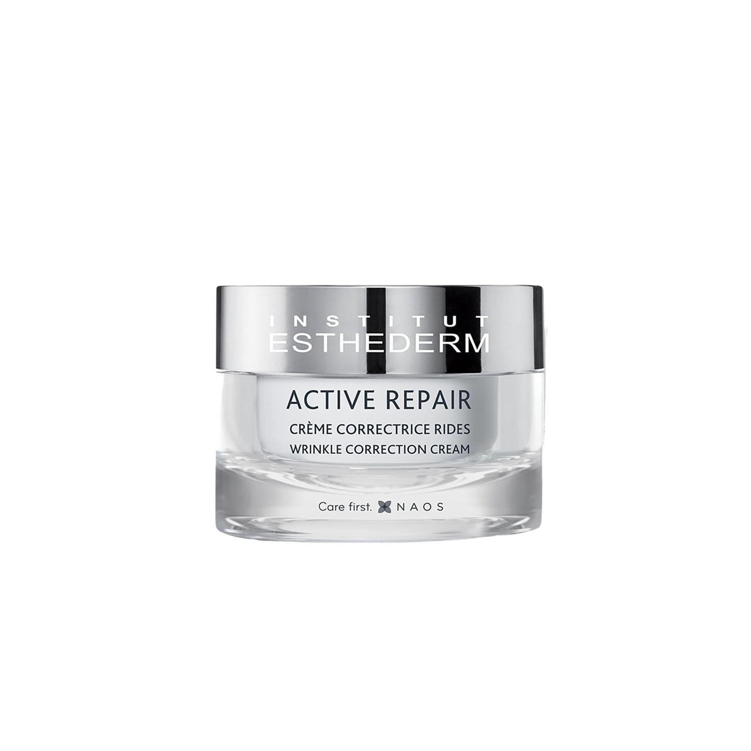 Esthederm Anti-Aging Cream - Active Repair Wrinkle Correction Cream 50ml - Reduces Fine Lines & Improves Skin Texture