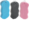 The Bath Bunny Soft Silicone Bath Sponge: Exfoliating Body Scrubber for Smooth Skin - Reusable & Durable Skin Cleansing Sponge