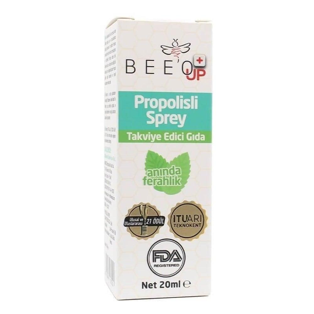 BEE'O UP Propolis Supplement Spray - Natural Immune System Support for Adults & Children