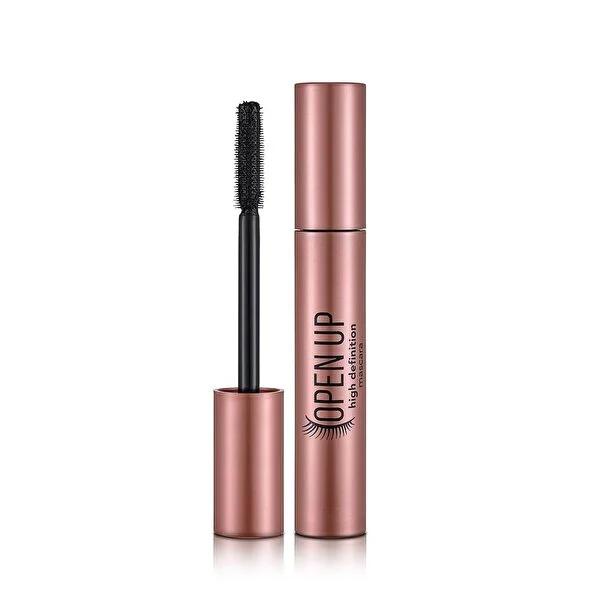Flormar Open Up HD Lash Separating Mascara - Volumizing, Lengthening, Smudge-Proof Mascara for Dramatic Eye Makeup