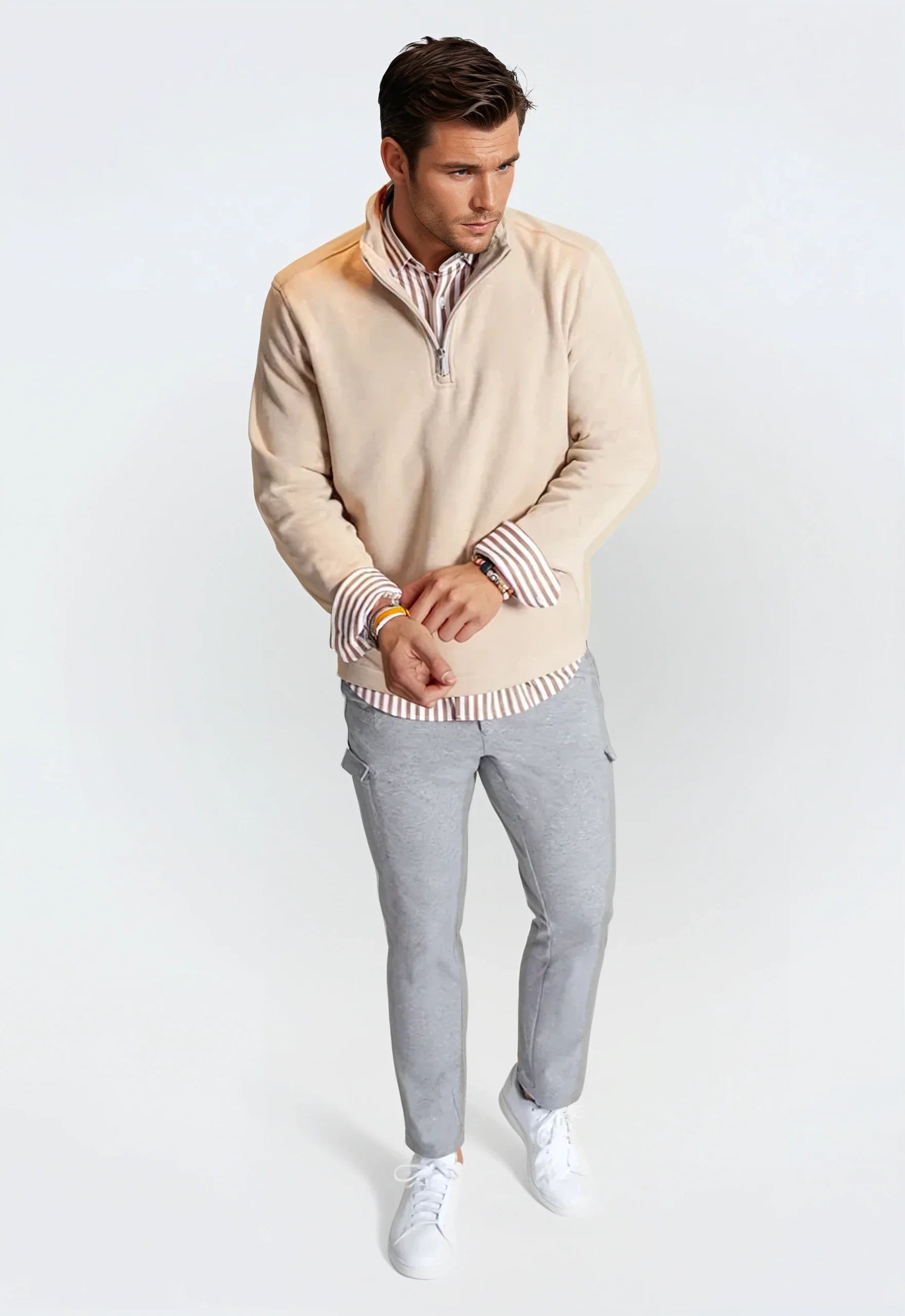 Buki 'Power Moves' Matching Set - Camel — side view