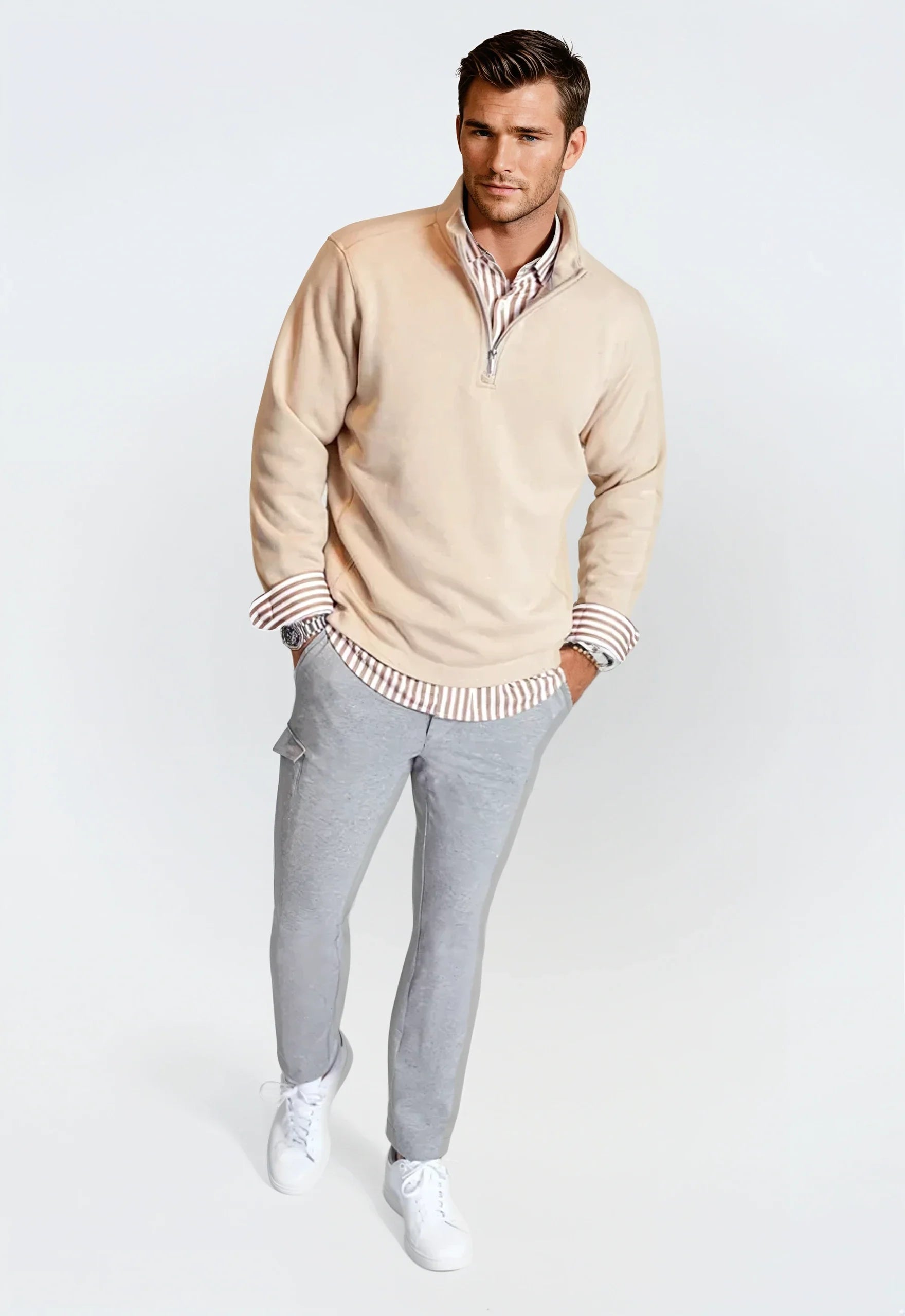 Buki 'Power Moves' Matching Set - Camel — lifestyle context