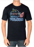 Volcom Tee Five Oclock Somewhere - Black by Skates USA