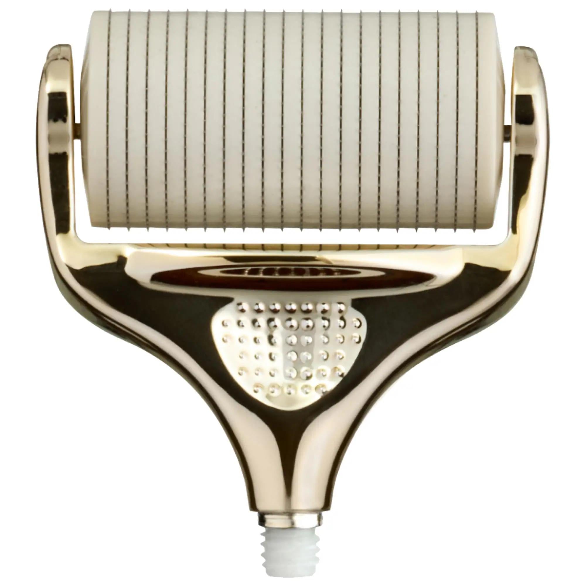 GRO+ 0.25 mm Advanced Scalp Dermaroller for Hair Thinning & Flaky Dry Scalp - Gentle Exfoliation, Maximum Coverage