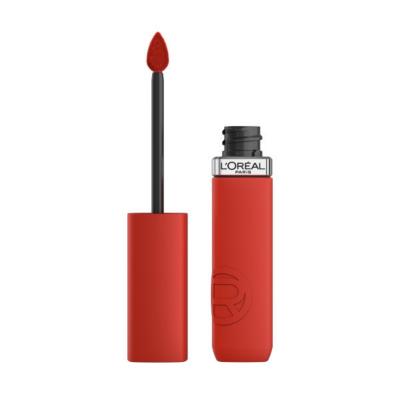Loreal Paris Infaillible Matte Resistance Liquid Matte Lipstick - 400 Spill The Tea, Transfer-Resistant, Moisturizing, Long-Lasting Matte Finish