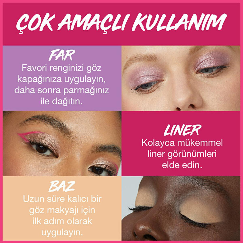 Maybelline Color Tattoo: Long-Lasting, Shining Cream Eyeshadow with Intense Color & Smudge-Proof Formula