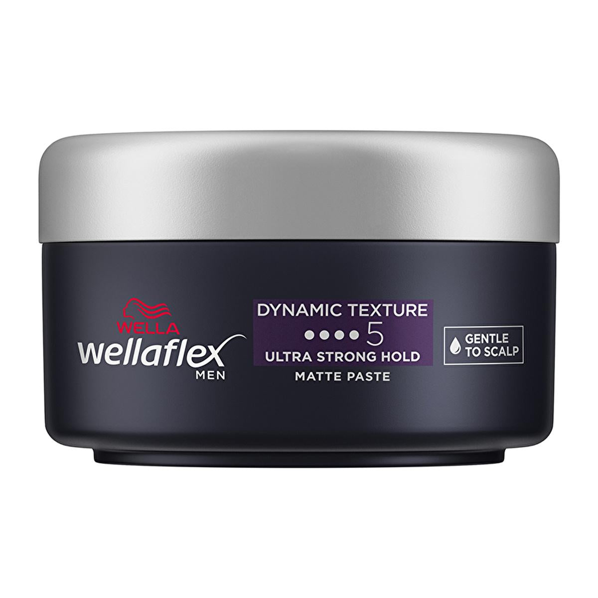 Wella Wellaflex Men Dynamic Texture Mat Paste - Ultra Strong Hold Hair Wax | 75 ml