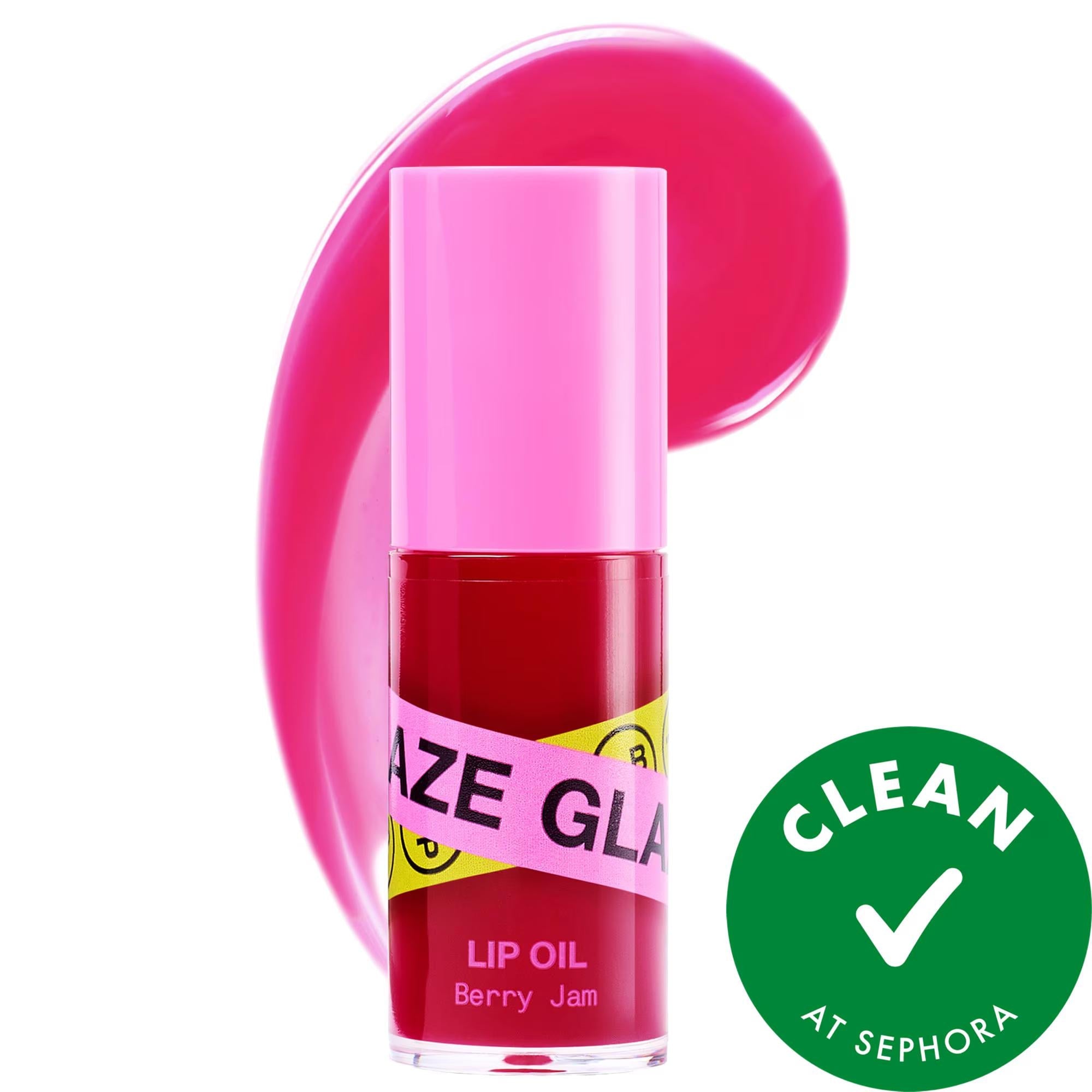 Glaze Vegan Lip Oil - Nourishing, Cruelty-Free, Natural Colors & Flavors - Soft, Plump Lips
