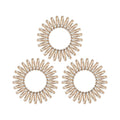Invisibobble Bronze Me Pretty Hair Tie Set - 3 Stylish Hair Accessories for Fashion-Conscious Individuals