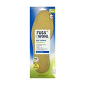Fusswohl Genuine Leather Shoe Insoles for Comfortable Footwear - Soft & Durable