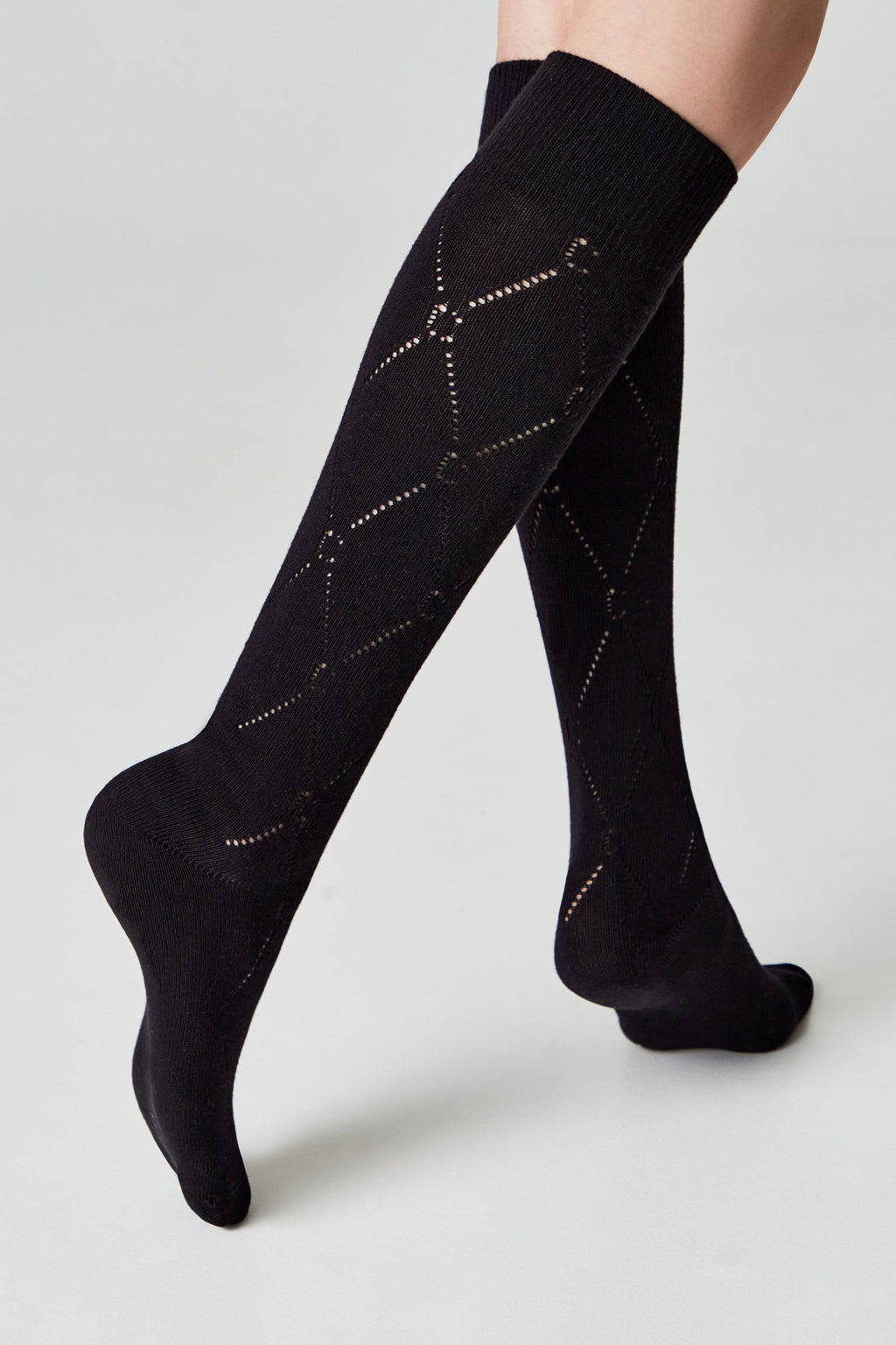 TheRanok.com Cotton Knee Highs Conte Classic 007 — feature highlight