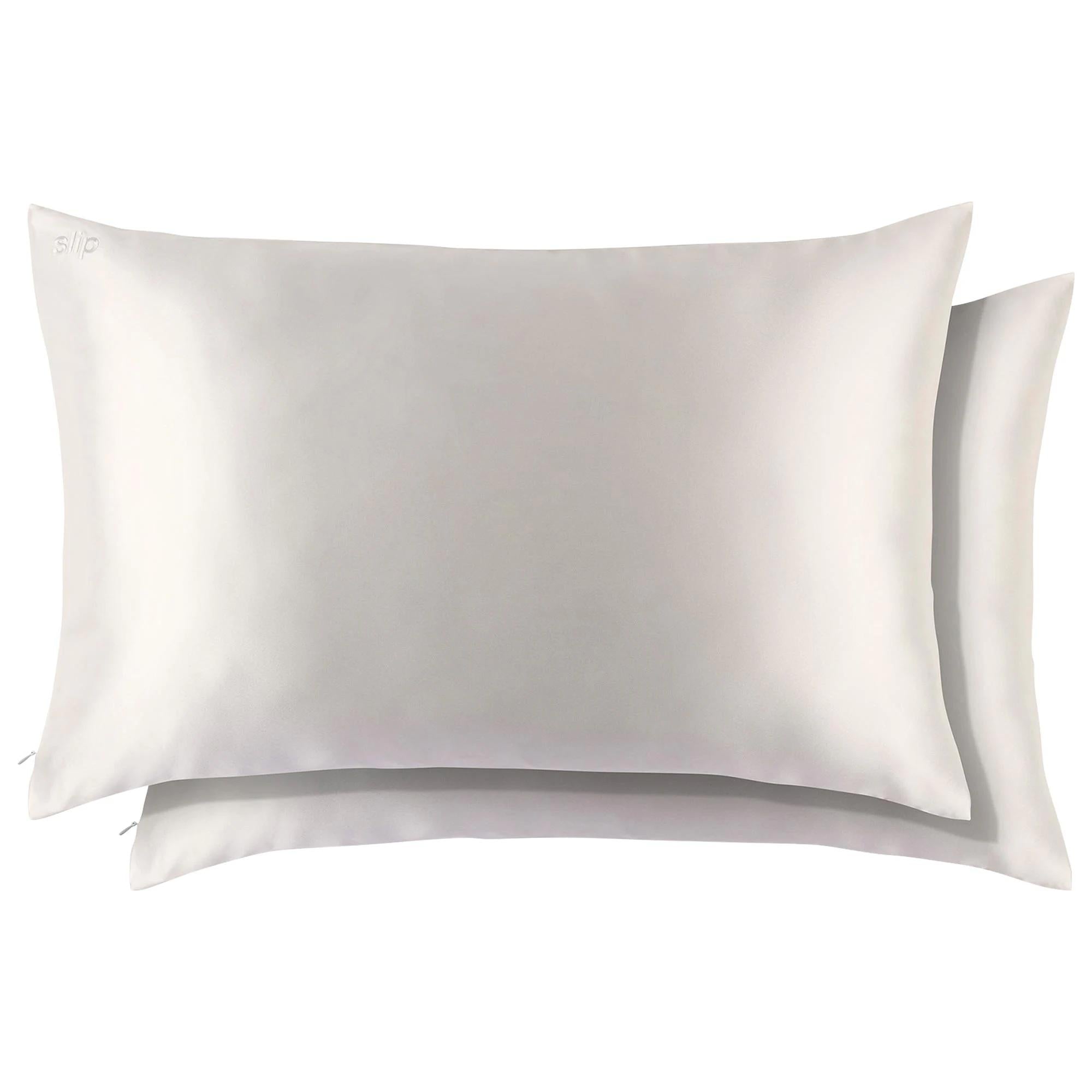 Slip Pure Silk Queen Pillowcase Duo: Anti-Aging, Anti-Bedhead, Dermatologist Recommended, Minimizes Wrinkles & Hair Frizz - Luxury Sleep