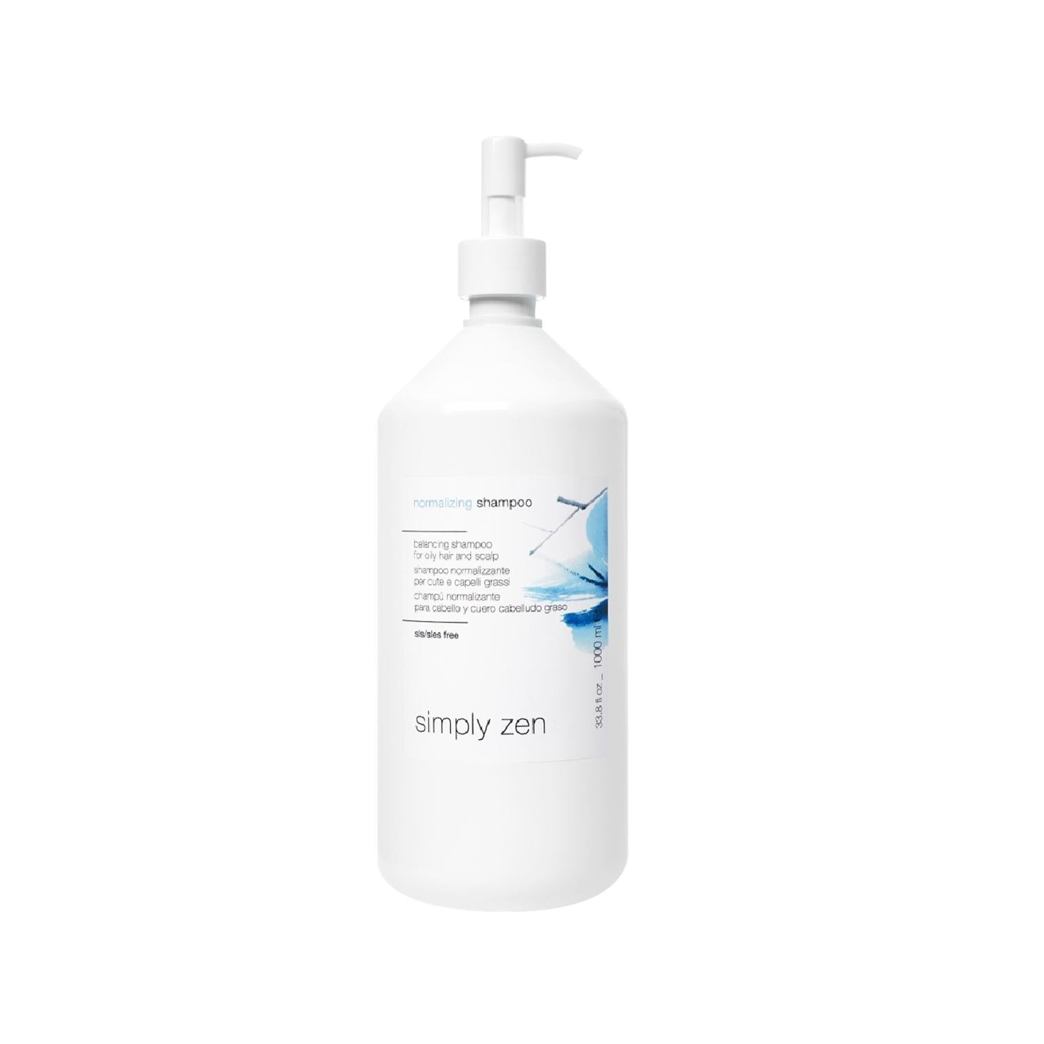 Simply Zen Normalizing Balancing Shampoo 1000ml - Gentle Hair Care for All Hair Types