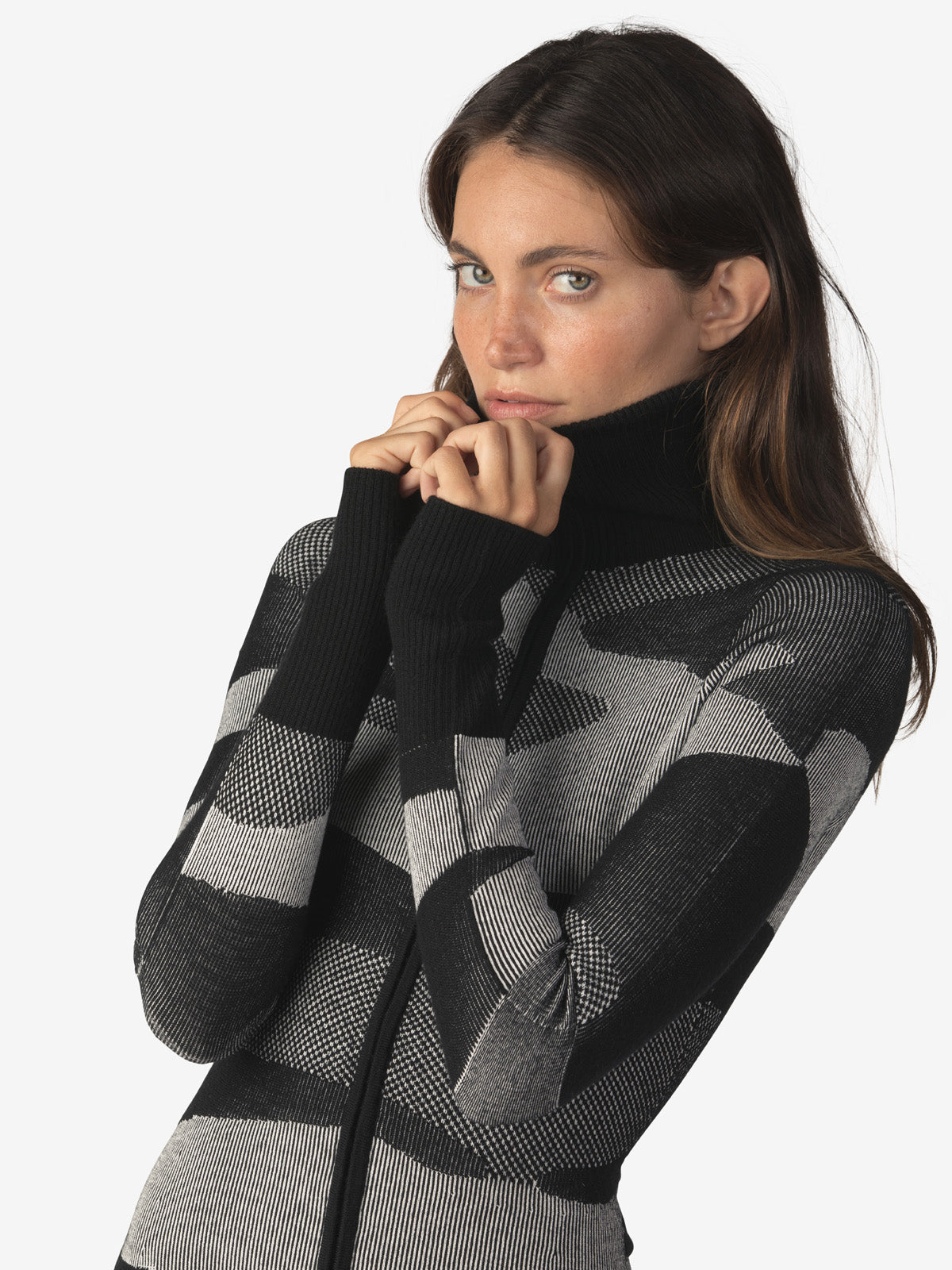 Holden Outerwear Merino Airwarm Bodysuit - Black — alternative angle
