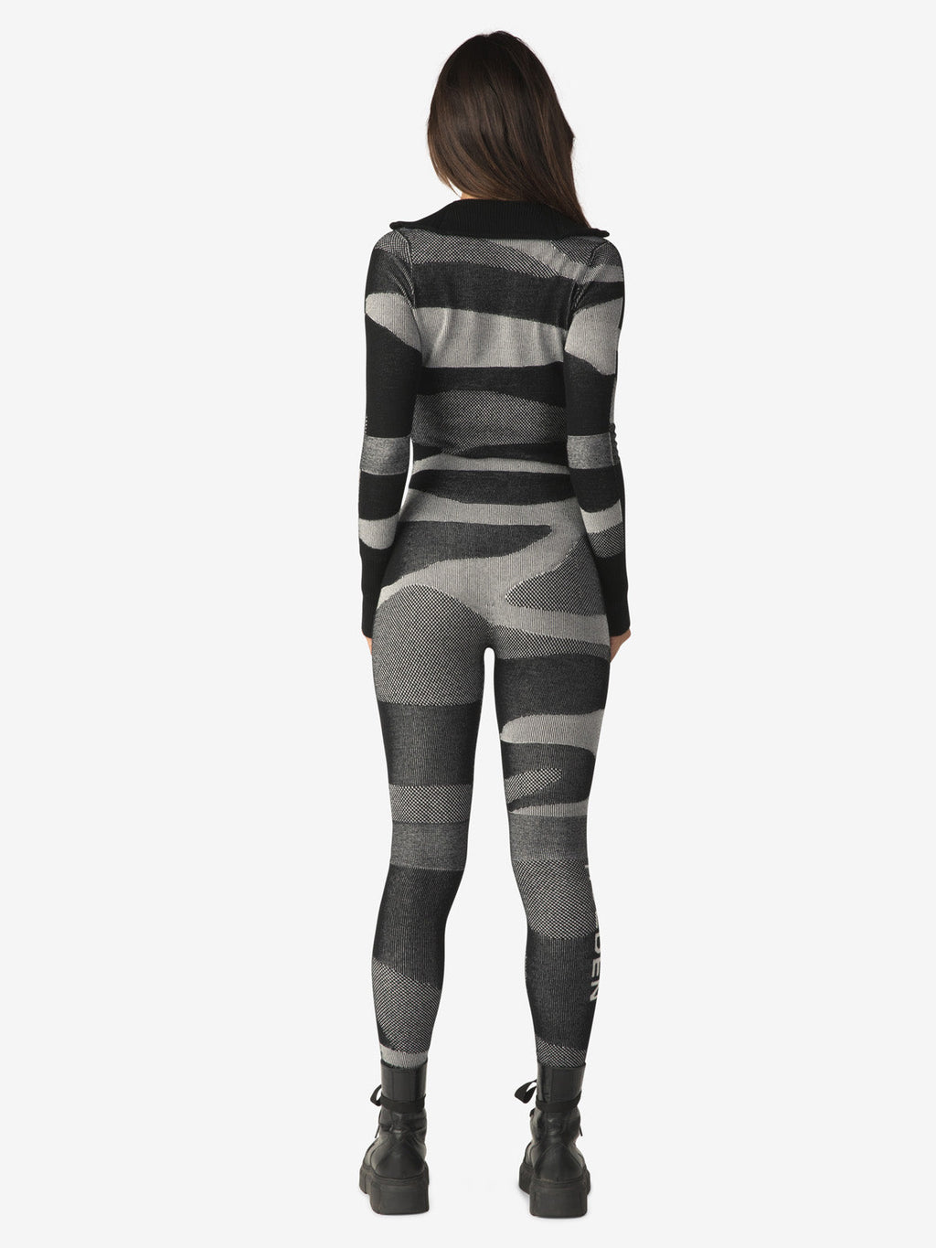 Holden Outerwear Merino Airwarm Bodysuit - Black — side view