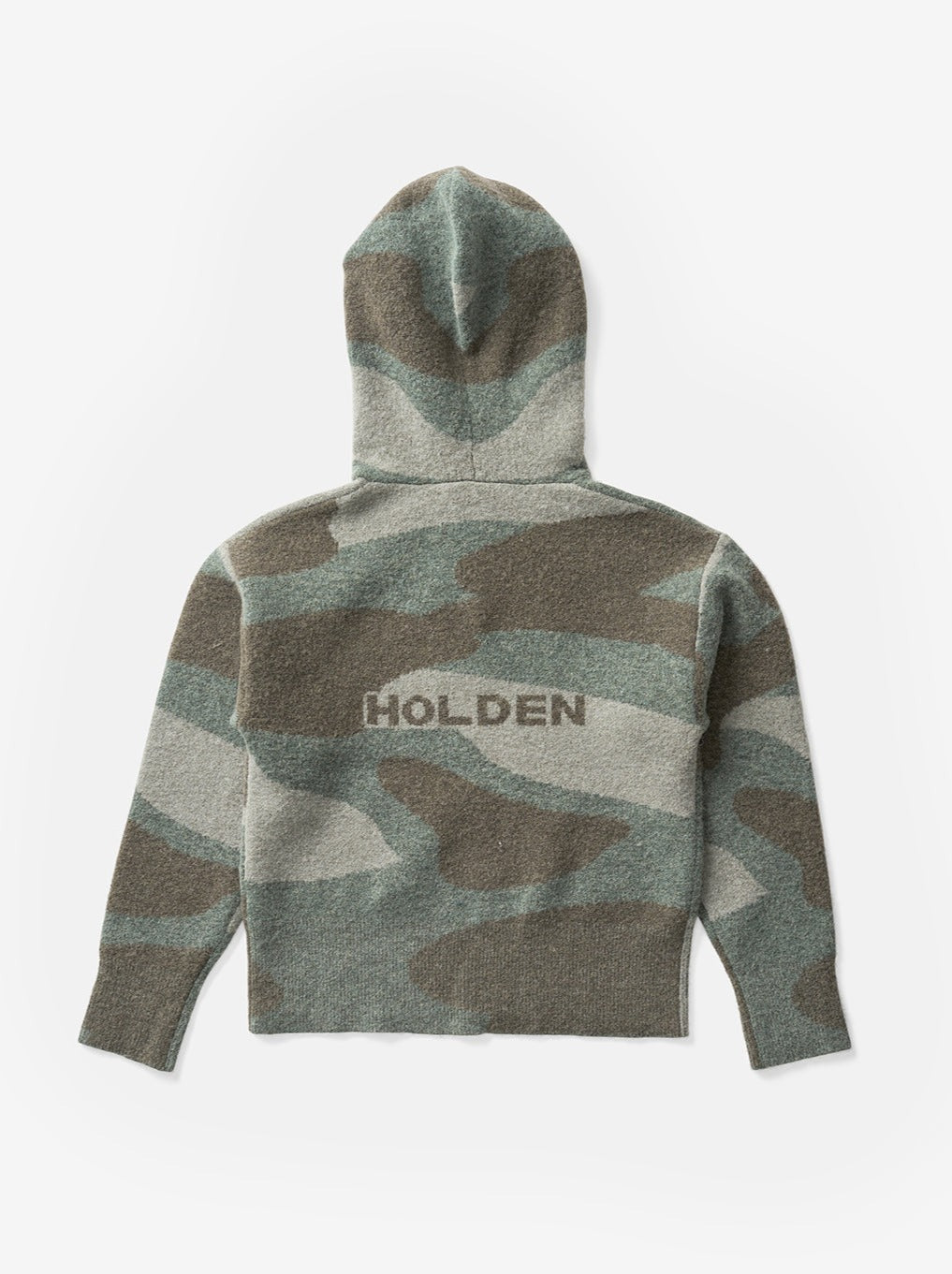 Holden Outerwear Chalet Hoodie - Green Camo — back view