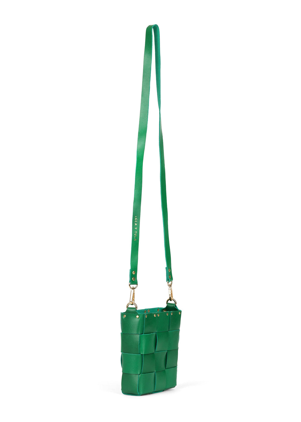 LOLA Y TULA LOLA Y TULA The Mini Tula Green — alternative angle