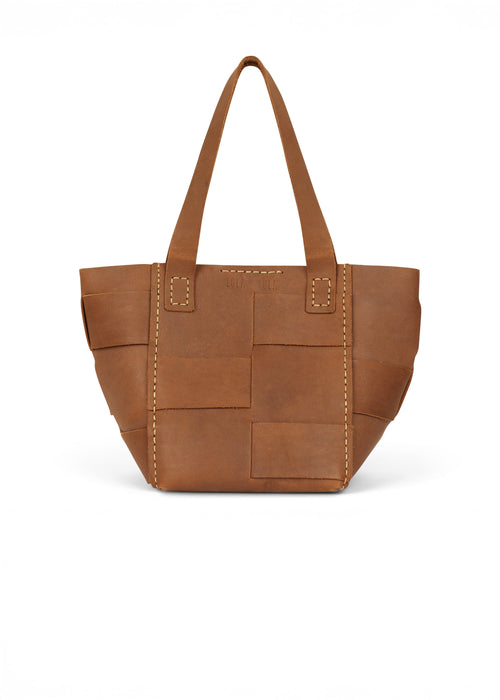 LOLA Y TULA Carmen Basket Bag Camel — main product shot