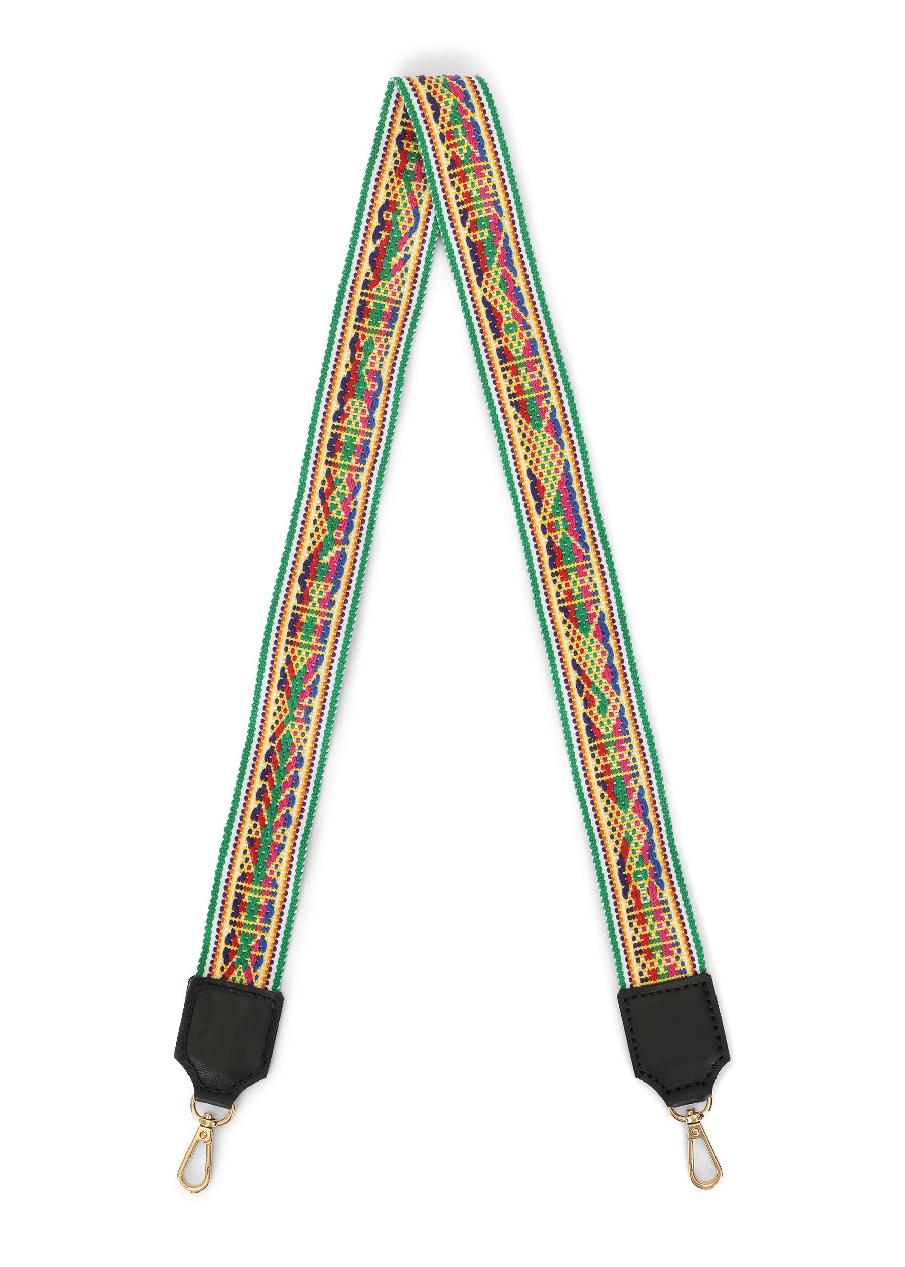 LOLA Y TULA Aztec Strap Green Multi Color — main product shot