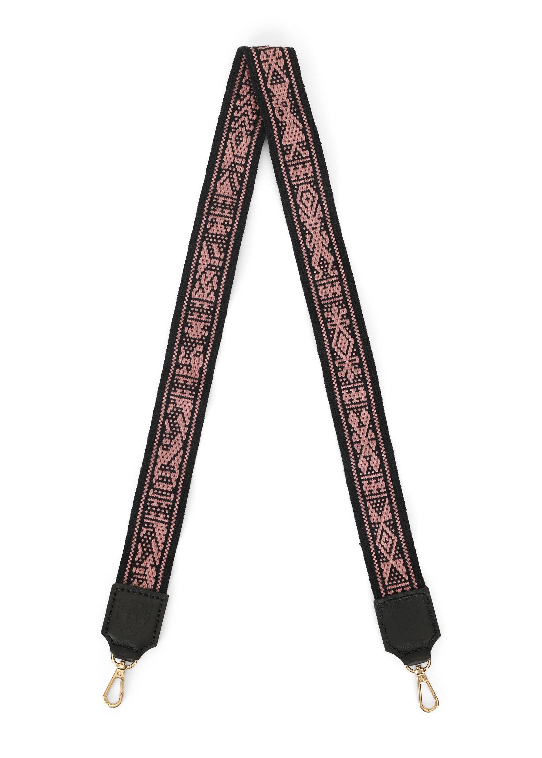 LOLA Y TULA Aztec Strap Black+Pink — main product shot
