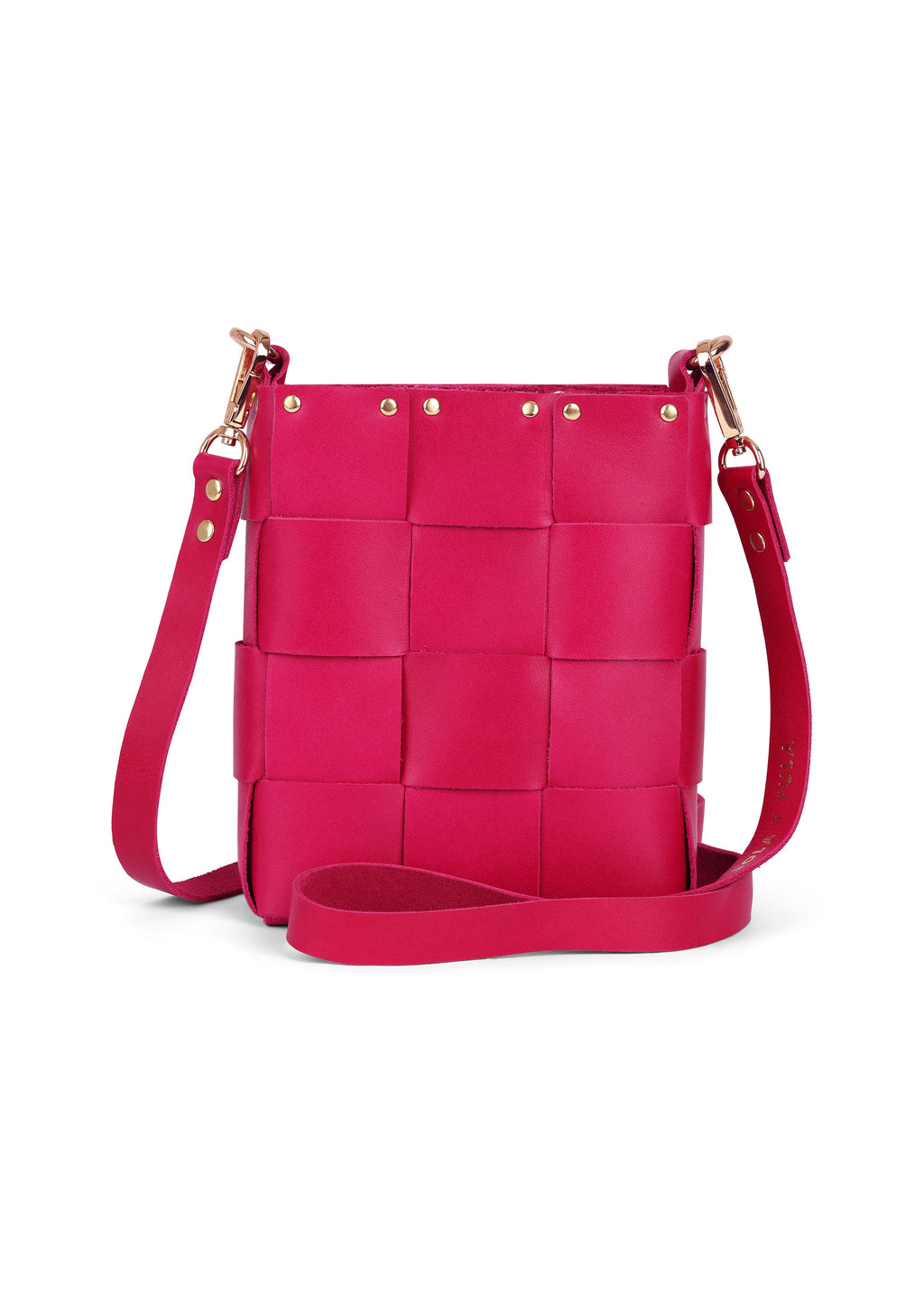 LOLA Y TULA The Mini Tula Hot Pink — side view