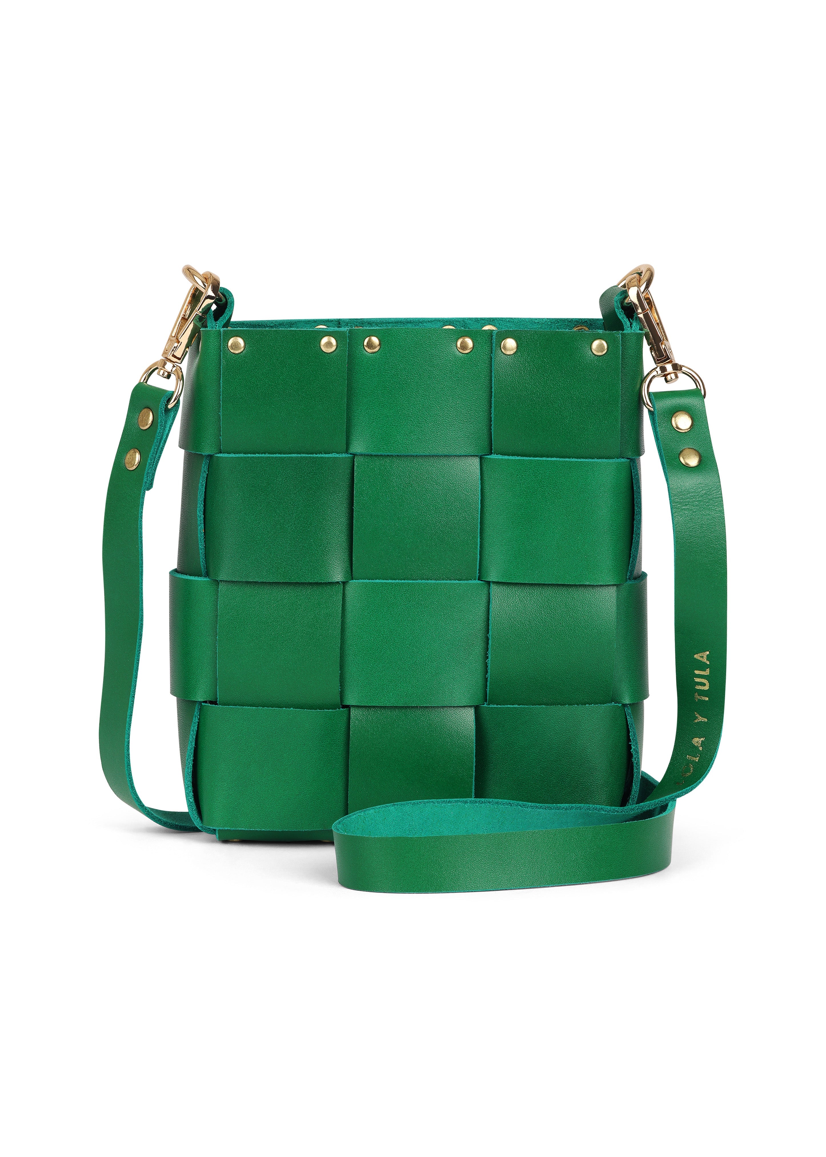 LOLA Y TULA LOLA Y TULA The Mini Tula Green — detail close-up