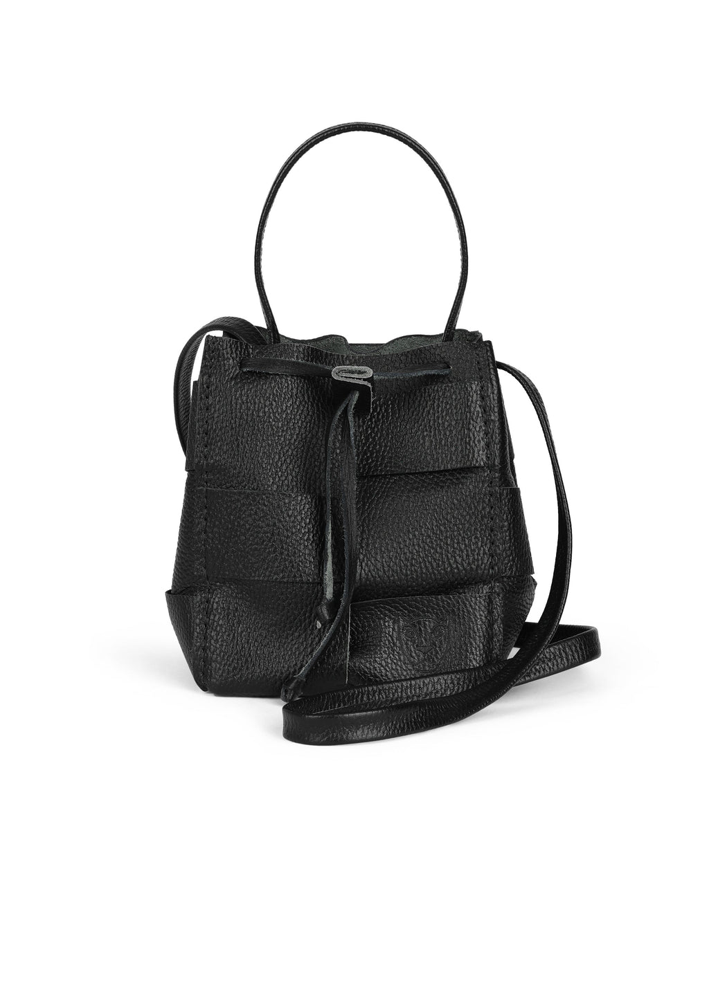 LOLA Y TULA Bella Bucket Bag Black — main product shot