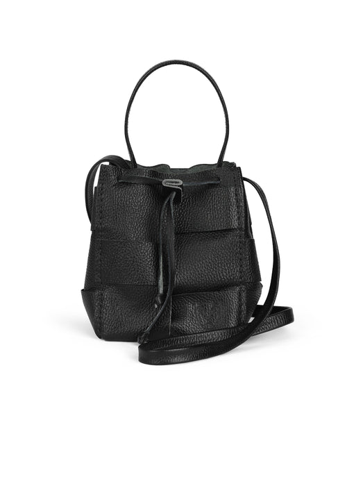 LOLA Y TULA Bella Bucket Bag Black — main product shot