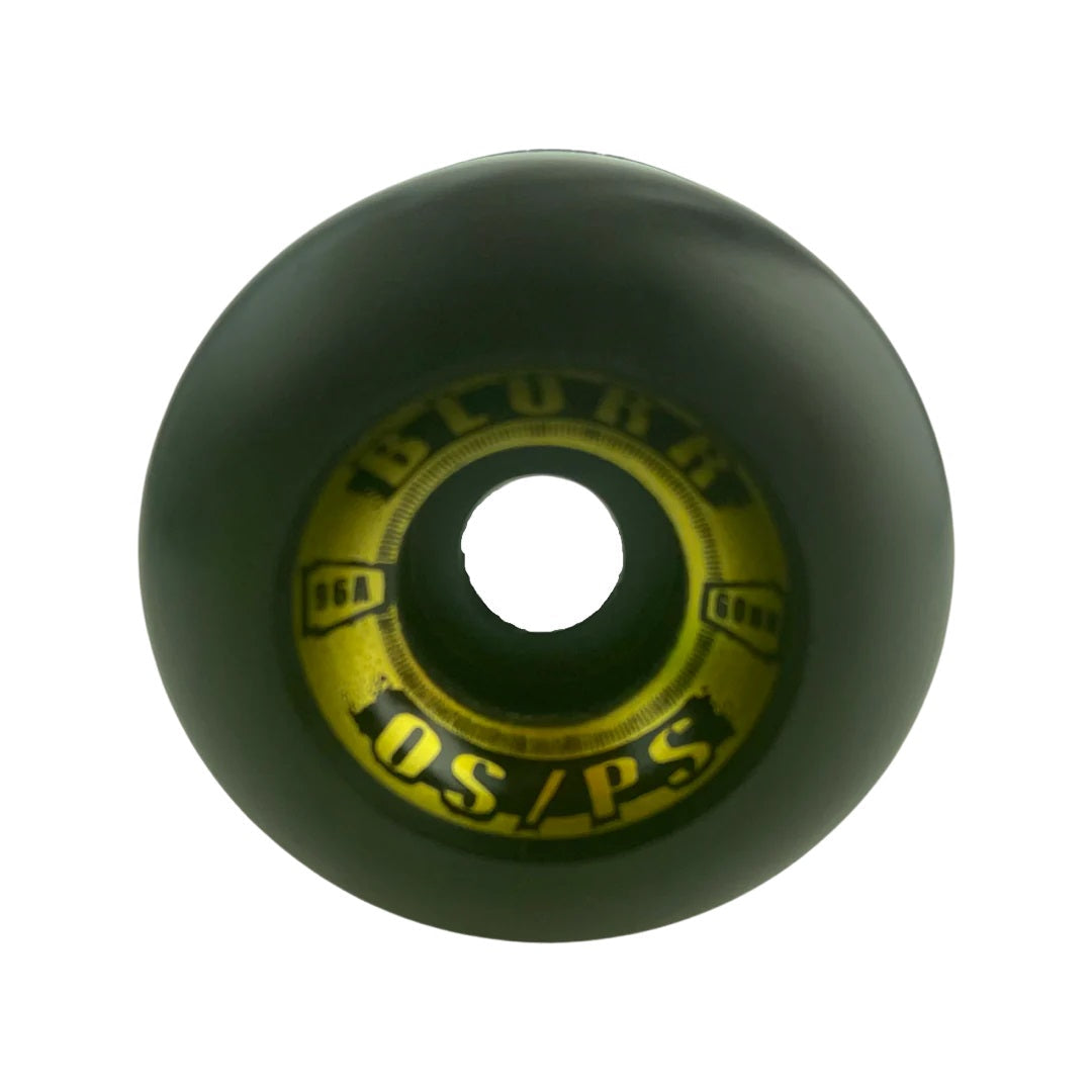 Blurr Re-issue Wheels 60mm 96a - Black (Set of 4) by Skates USA