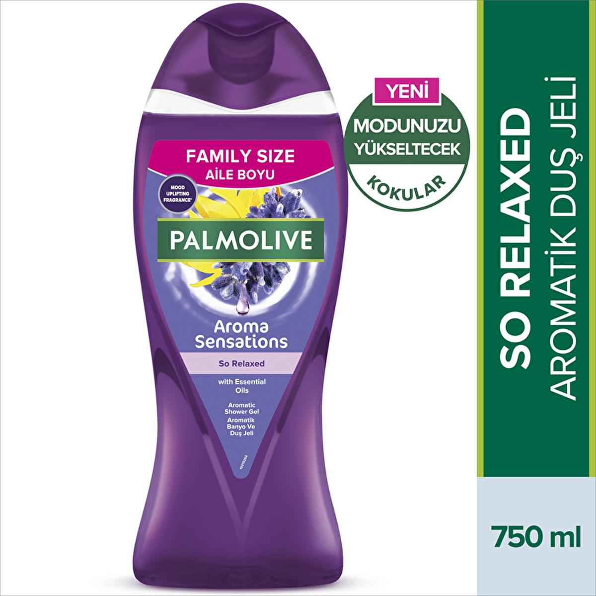 Palmolive Aroma Sensations So Relaxed Aromatic Shower Gel with Lavender & Ylang Ylang - Natural, Relaxing, 25.36 fl oz