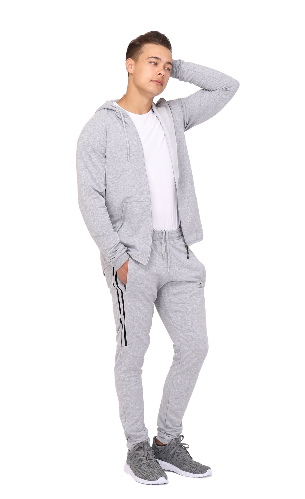 All-Day Comfort Hooded Sweatshirt Slim Fit – SCR Sportswear, view 3