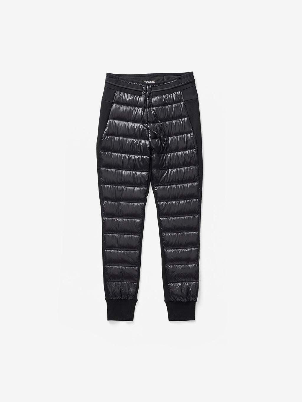 Holden Outerwear Hybrid Down Jogger - Black — side view