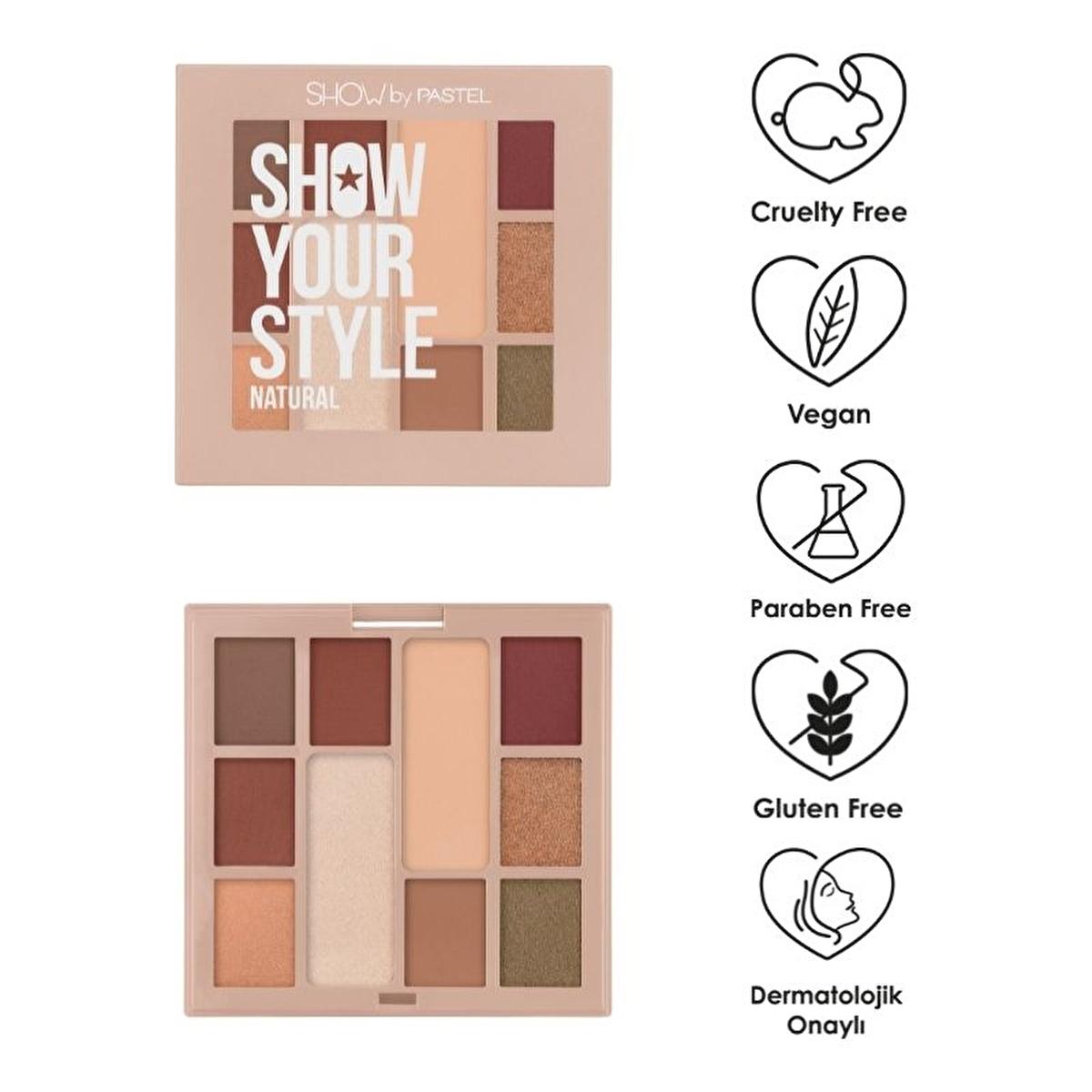 Show By Pastel Natural Eyeshadow Set - 10 Color Vegan Cruelty-Free Palette