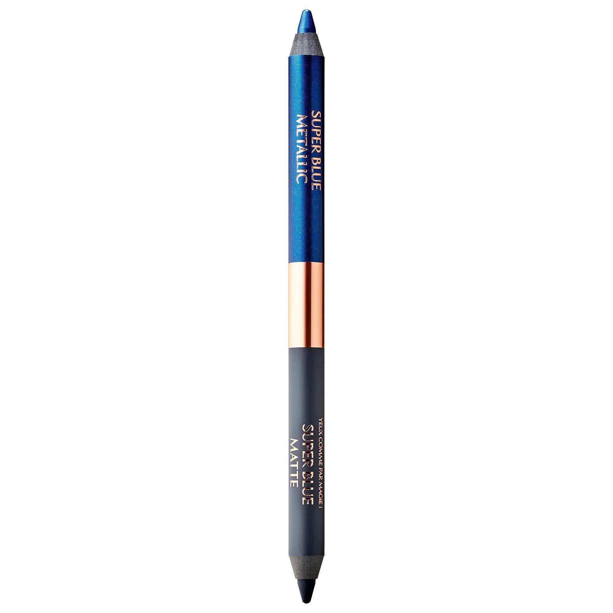 Matte & Metallic Double Ended Eyeliner Pencil - Enhance Eye Color with Waterproof, Long-Lasting Formula