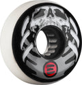 Eulogy Retro Jaren Grob Aggressive Inline Wheels 58mm 89A - White (Set of 4)00